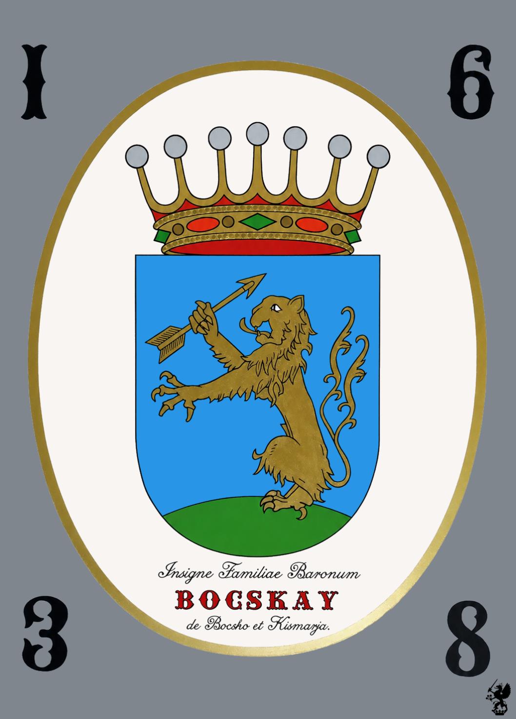 Erb rodu Bocskay – maľba Nikolausa Paula Esterházyho