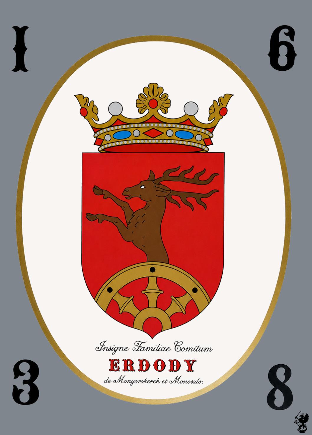 Erb rodu Erdődy – maľba Nikolausa Paula Esterházyho