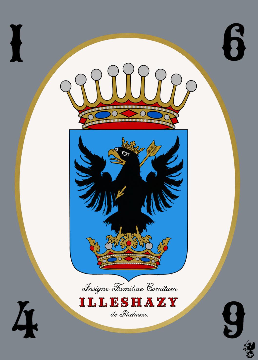 Erb rodu Illésházy – maľba Nikolausa Paula Esterházyho