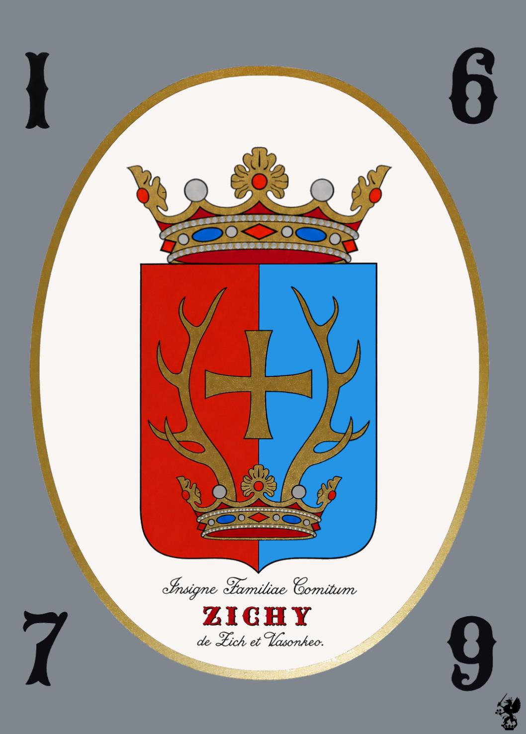 Erb rodu Zichy – maľba Nikolausa Paula Esterházyho